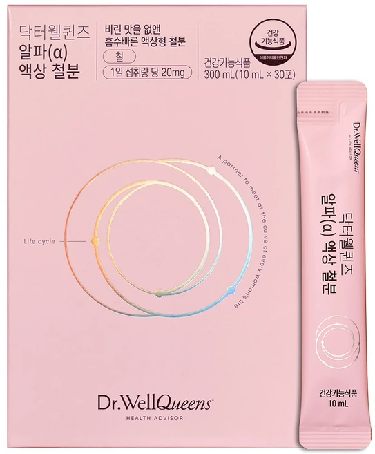닥터웰퀸즈 알파 액상철분, 300ml, 1개 - 쿠팡