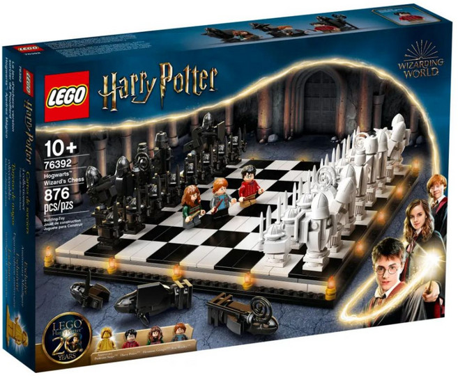 레고 해리포터 호그와트 마법사의 체스 76392 LEGO Harry Potter Hogwarts Wizard's Chess, 1개