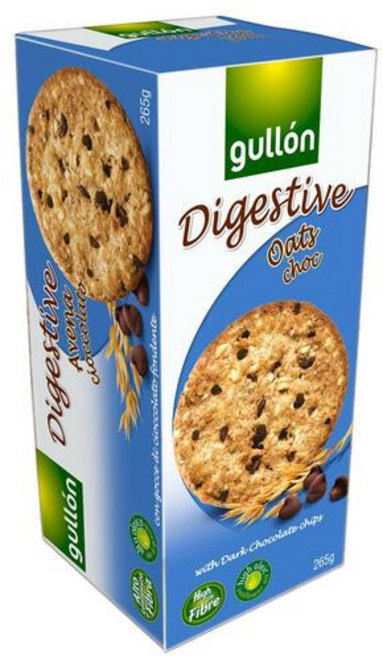 구욘 다이제스티브 귀리 초코칩 쿠키, 265g, 1개