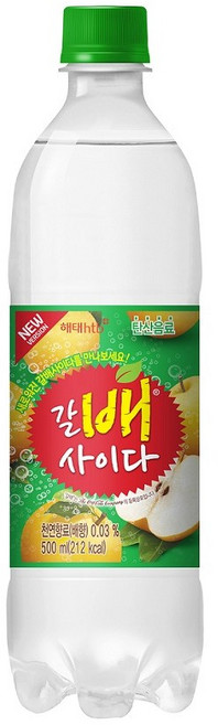 갈아만든배 사이다, 500ml, 24개