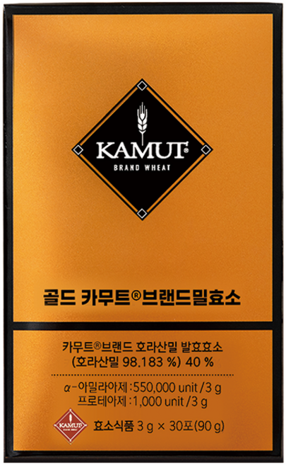 골드 카무트 효소, 3g, 30개