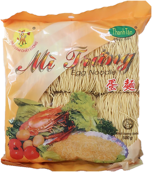 Thanh Tan 베트남 탄탄 고급 에그누들 얇은면 프랜차이즈도 선택한 제품, 1개, 500g