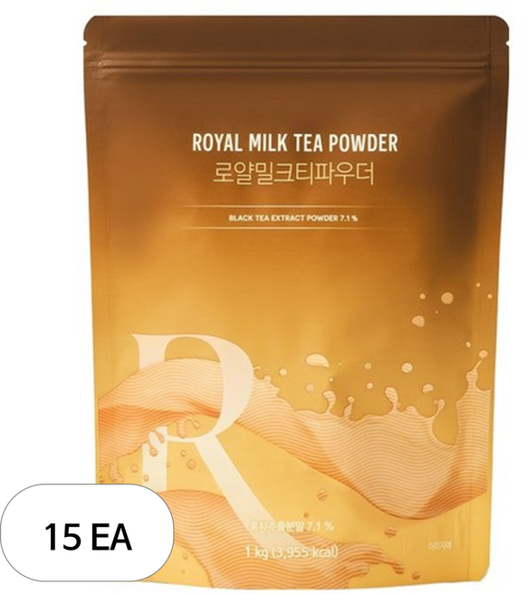 네이쳐티 로얄밀크티 파우더, 1kg, 1개입, 15개
