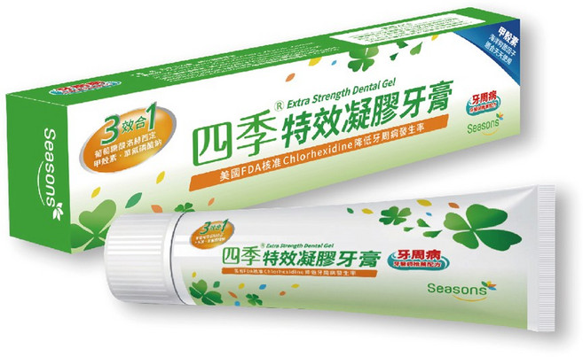 Seasons 四季特效凝膠牙膏, 6個, 150g