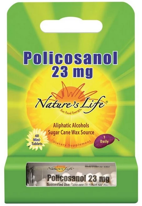 네이쳐스라이프 폴리코사놀 23mg 미니 타블렛, 60정, 1개 - 쿠팡