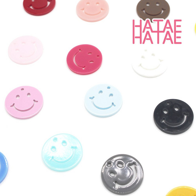 하태하태 스마일 팬던트 B타입 아크릴참 21색 펜던트 마스크스트랩 백참 만들기, 14.베이비핑크, 1개