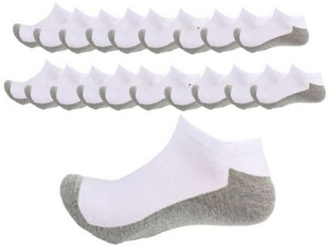 10+10 국산 순면 무지 남성용 스니커즈 양말