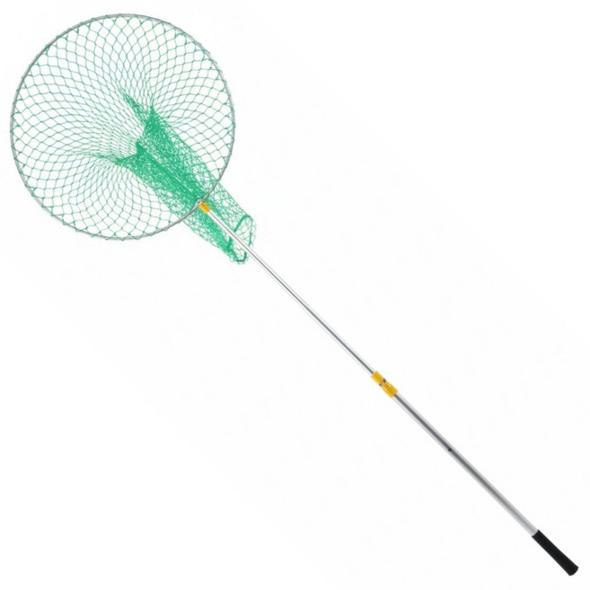 포획망 유기견 뜰채 그물망 구조망 길 고양이 들짐승 야생 동물 들개 길이 조절, 기본