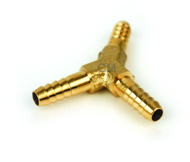 동양 신주 호스연결 신주연결 신주닛쁠 호스니플 Y자 6mm~16mm, 1개