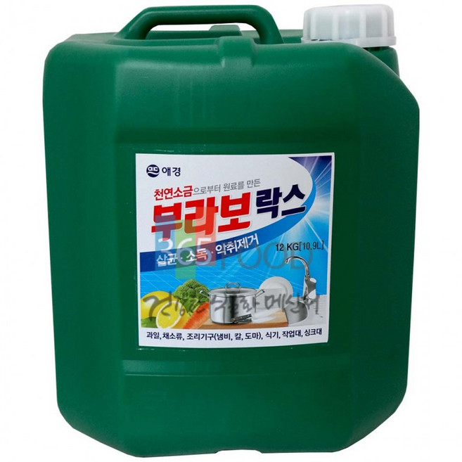 애경 부라보 락스 12L, 1ml, 1개