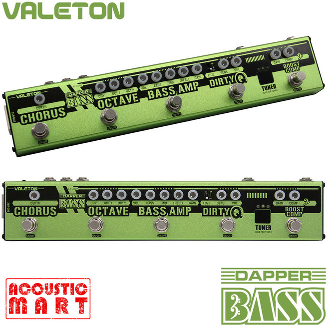 베일톤 베일톤 대퍼 베이스 / Dapper Bass VES-2 베이스 멀티이펙터, 1개