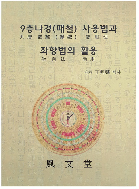 풍문당 9층나경 패철 사용법과 좌향법의 활용, 1개