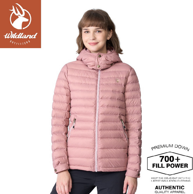 Wildland 荒野 女 700FP 可拆帽 三層羽絨外套 輕羽絨夾克 機能外套