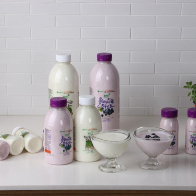 매일새벽에 짠 고소한 플레인요거트, 플레인요거트 500ml, 1개