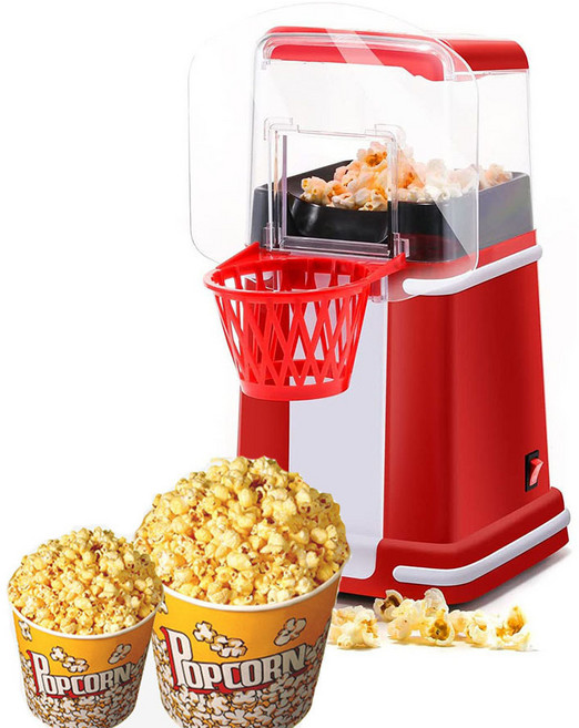 美規110v籃框爆米花機 電熱爆玉米機 全自動爆谷機 popcorn maker, 1個