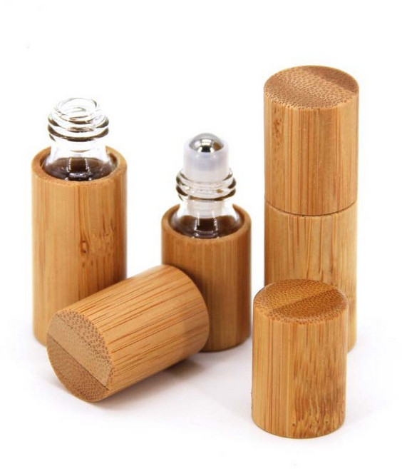 롤온 롤러 아이크림 바르는 향수 공병 용기 오일 아로마대나무 병 향수 빈 오일 병 스테인레스 롤 온 볼, 03 10ml, 1개