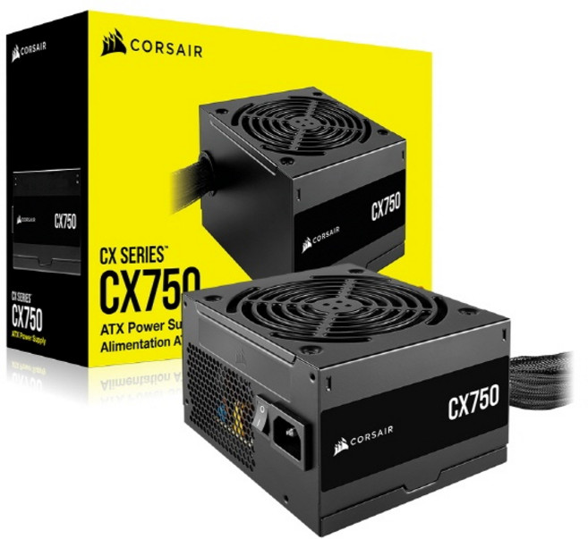 CORSAIR CX Series CX750 (정품) ATX 파워 / 750W / 80 PLUS 브론즈 / AS 5년