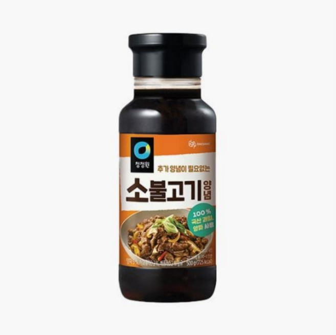 청정원 명가 소불고기 양념, 500g, 1개