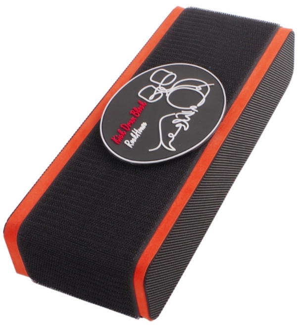 베이스 드럼 스토퍼 액세서리 패드 페달 스태프 액세서리 패드 페달 스태빌라이저 장착 드럼 앵커, 오렌지 강