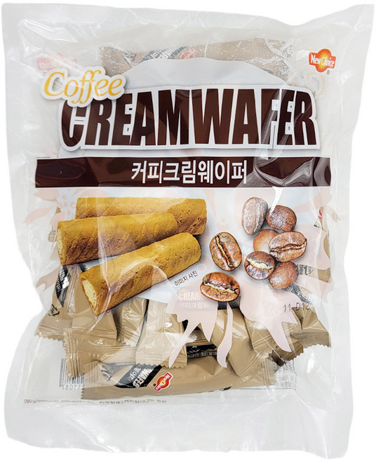 커피 크림 웨이퍼 180g, 1개