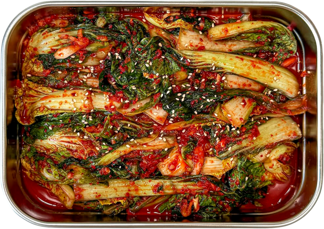 20년 전통의 전라도 별미 김치 얼갈이 배추김치, 3kg, 1개