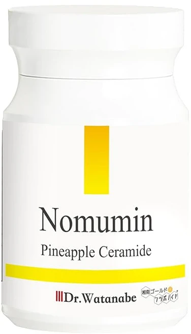 Dr.Watanabe Nomumin 세라마이드 30알 한달치 의학박사 감수 국내제조 고보습 히알루론산 엽산환원강황 에르고티오네인 비타민B12 석류추출물 보충제 소프트캡슐 파인애플 - 쿠팡