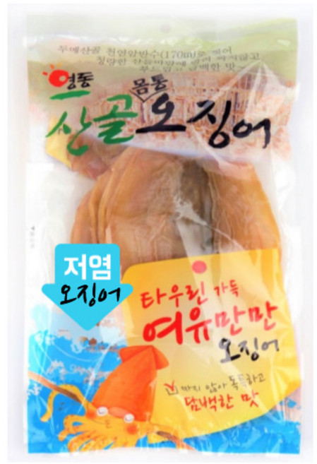 에프디씨코리아 영동산골오징어 마른오징어 몸통230g(4미내외) FDC-K, 230g, 1개