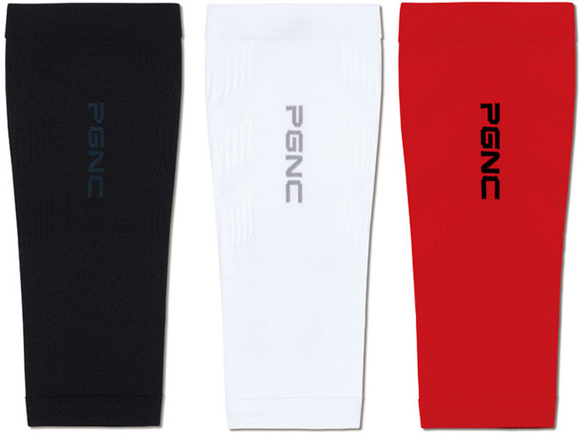 스포츠 기능성 종아리 슬리브 2P 세트 보호대 서포터 탁구 배드민턴 Tennis 골프 등산 스쿼시 운동용품 3종, 화이트, 1개