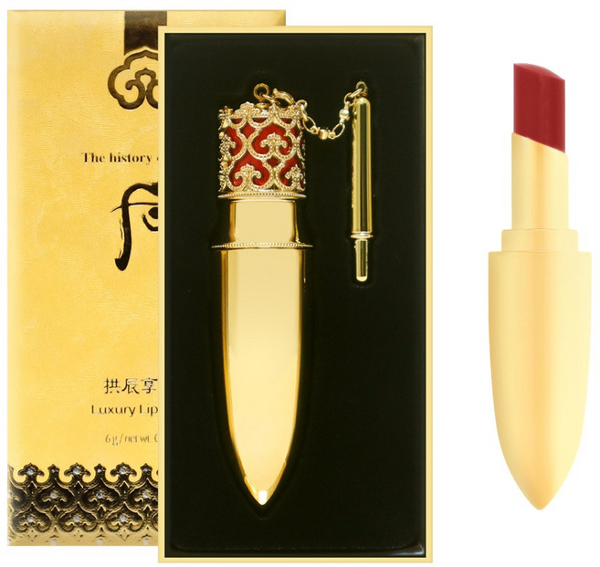 더후 공진향 미 럭셔리 립 루즈 6g, 88호 브릭로즈, 1개