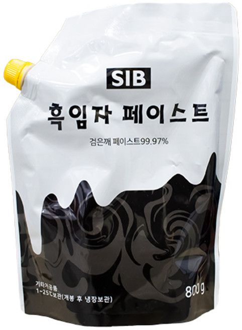 선인 흑임자 페이스트, 800g, 3개