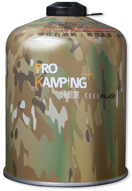 【萩凹豆】領航家ProKamping高山瓦斯罐, 450g, 1罐