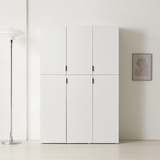 아이모던가구 높은 다용도수납장 베란다장, 12.3단1200높은수납장(5단H1850)