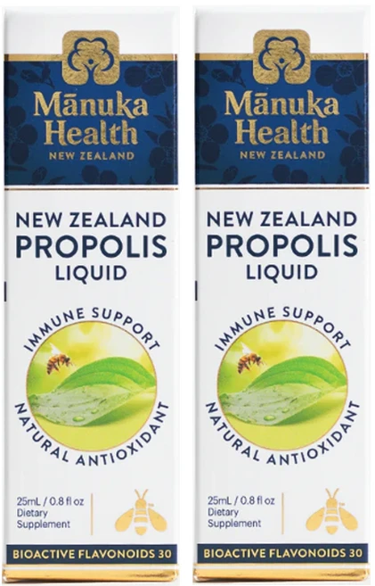 마누카헬스 프로폴리스 액상 무알콜 25ml 2개 - 쿠팡