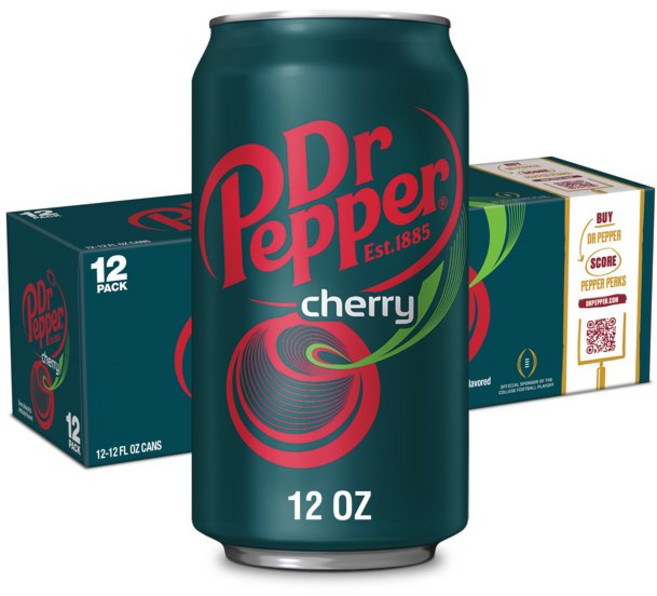 닥터페퍼 355ml 12캔 6종, 닥터페퍼 체리맛 355ml 12캔, 12개