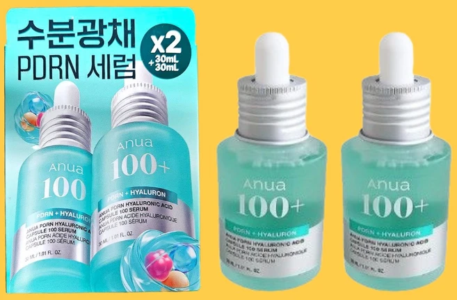 아누아 피디알엔 히알루론산 캡슐 100 세럼, 30ml, 2개 - 쿠팡