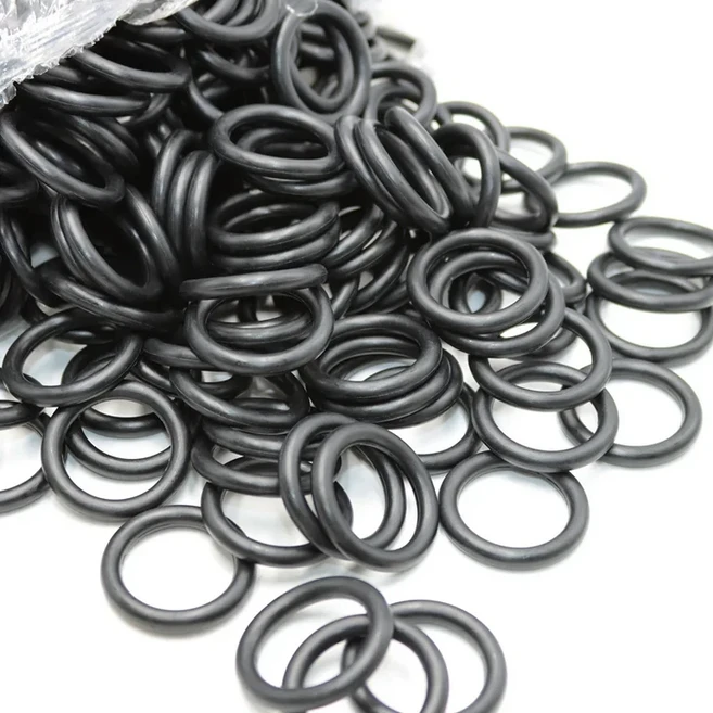 100/20pcs NBR O-링 씰링 가스켓 CS 1/1.5/2/2.4/3/4mm 자동차 수도꼭지 호스 배관 씰 와셔 물 오일 방지, 02 100Pcs