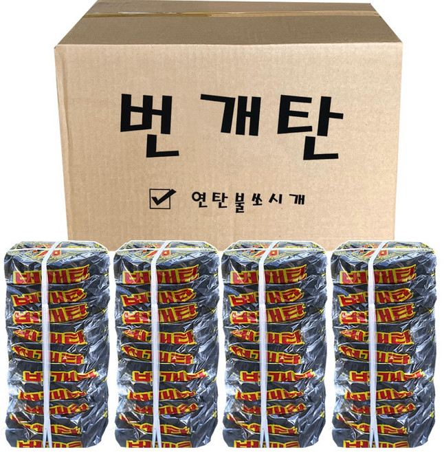 화성 번개탄, 220g, 40개