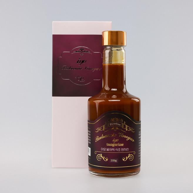 이요 발사믹식초 텐저린 320g 제주 풋귤 100% K-Balsamic Vinegar, 1개
