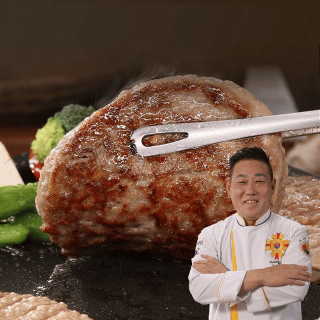 박동연 명인의 한돈 스테이크 국내산 간편식, 3개, 600g