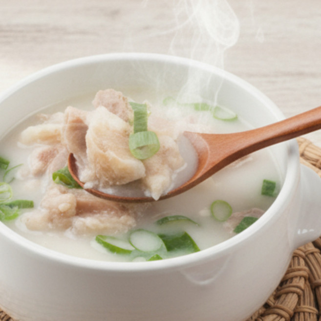 [보양식] 국물이 보약 스지 도가니탕 500g, 8개