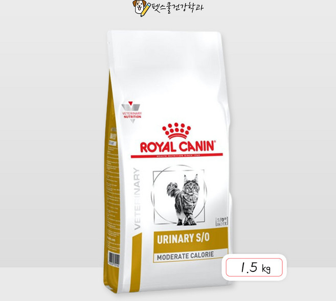 [로얄캐닌] 캣 유리너리 S/O 모더레이트 칼로리 1.5kg, 닭, 1개