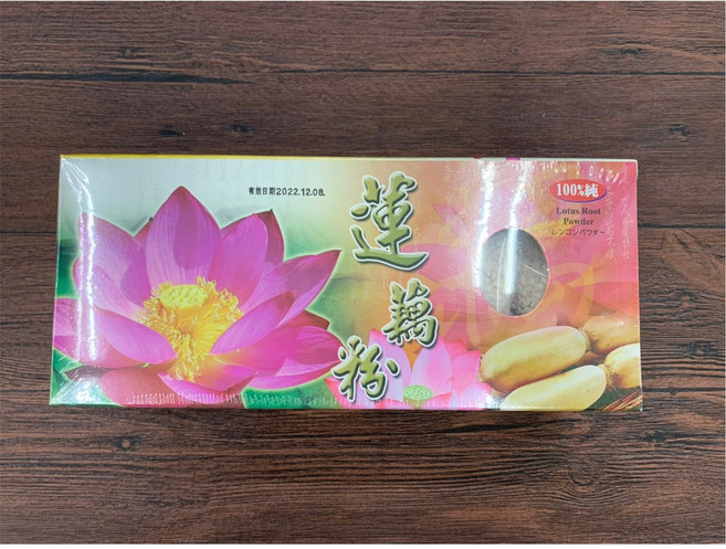 川元參藥行 蓮藕粉 600公克 全素適用 無額外添加 沖泡便利 闔家皆宜, 詳見包裝, 詳見包裝