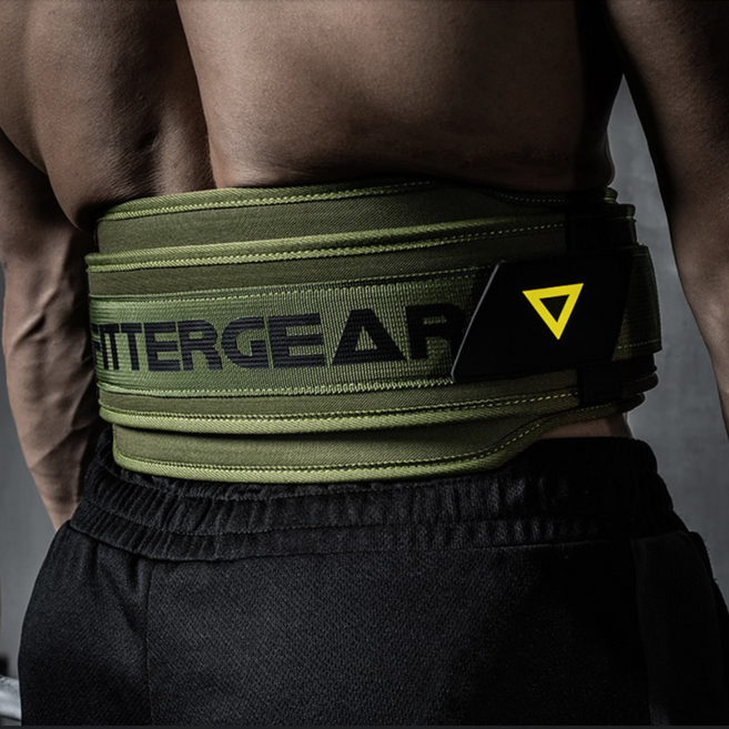 피터기어 아머 리프팅벨트 웨이트벨트 헬스벨트 중량벨트, 카키