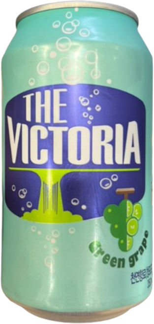 웅진식품 빅토리아 청포도 맛 탄산수 캔음료, 350ml, 1개