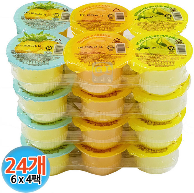 코쿤 트로피칼 푸딩 118g, 24개