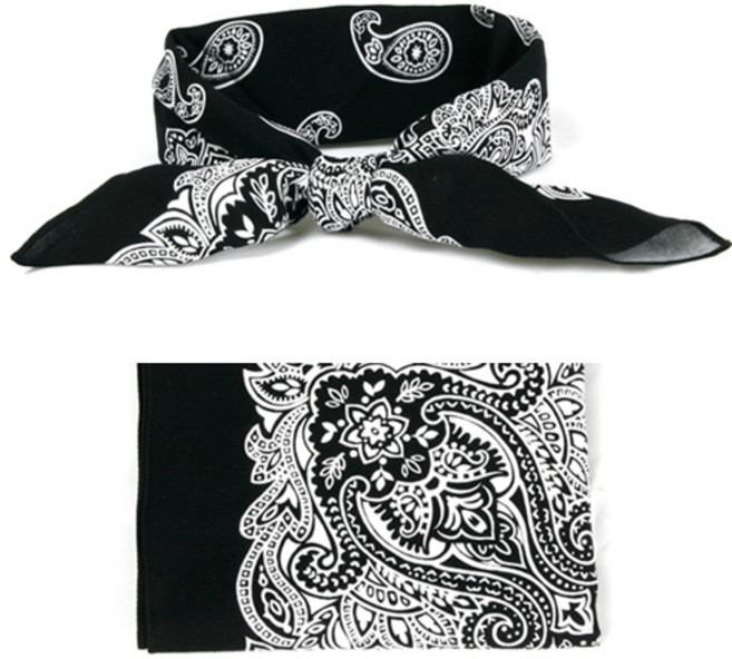 빅 반다나 페이즐리 국산 면손수건 19 COLOR 헤어밴드 등산 캠핑 페스티벌 필수템