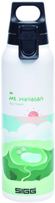 [SIGG] 지그 핫 앤 콜드 라이트 550ml 제주 리미티드 에디션 진공 텀블러, 한라산, 1개