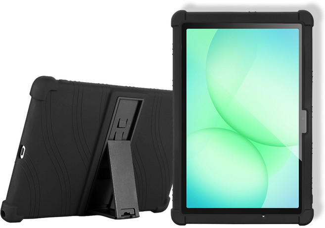 VXTRA Galaxy Tab A11 Plus 11吋 全包覆矽膠防摔支架軟套 保護套