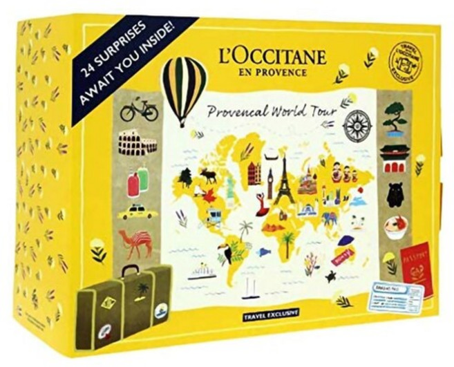 Loccitane 록시땅 크리스마스 어드벤트 캘린더 옥시테인 프로벤칼 Occitane Provencal, 1개