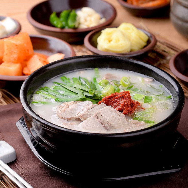 초간편 돼지국밥 간편 밀키트 잡내없는 부산 맛집 진국 돼지국밥, 1개, 140g